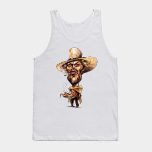 Clint eastwood caricature Tank Top